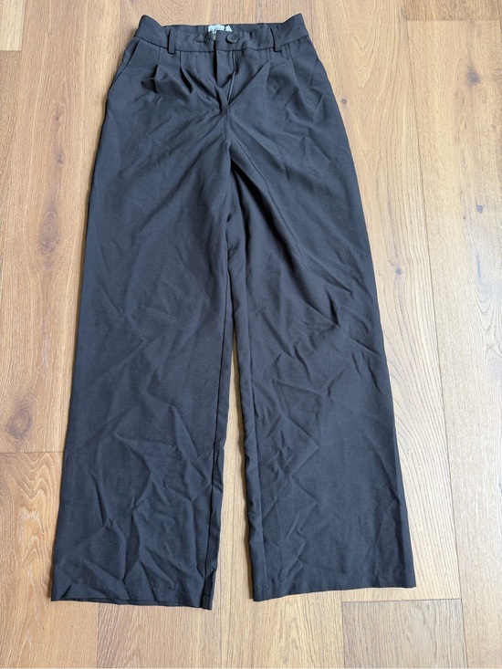 Princess Polly Pants - Princess Polly Black High-Waist Trousers